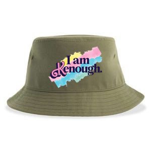 I Am Kenough Ken Doll Funny Fan Lover Sustainable Bucket Hat