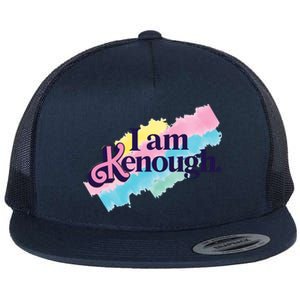 I Am Kenough Ken Doll Funny Fan Lover Flat Bill Trucker Hat