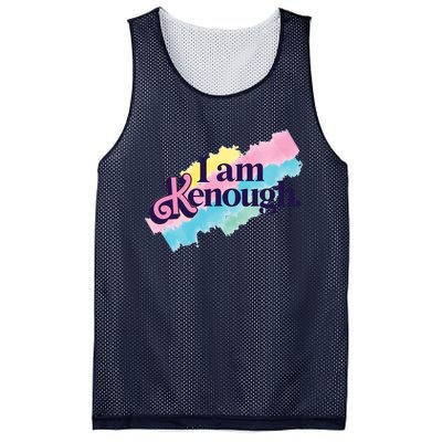 I Am Kenough Ken Doll Funny Fan Lover Mesh Reversible Basketball Jersey Tank