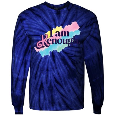 I Am Kenough Ken Doll Funny Fan Lover Tie-Dye Long Sleeve Shirt