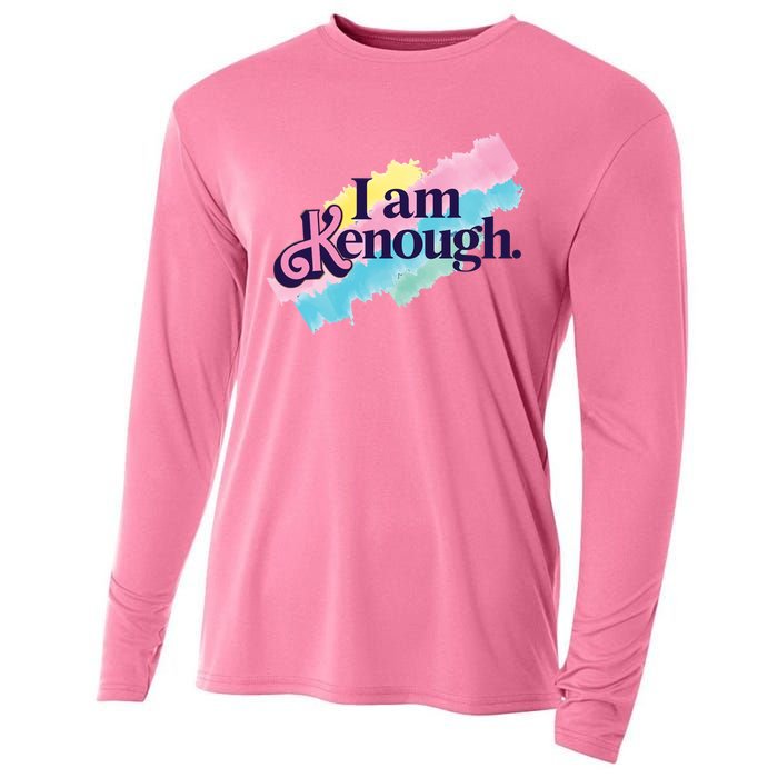 I Am Kenough Ken Doll Funny Fan Lover Cooling Performance Long Sleeve Crew