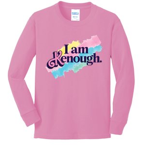 I Am Kenough Ken Doll Funny Fan Lover Kids Long Sleeve Shirt