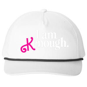 I Am Kenough Enough Snapback Five-Panel Rope Hat