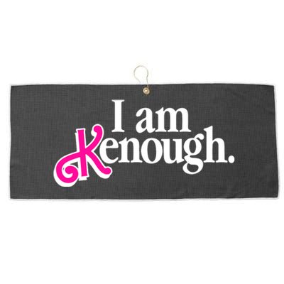 I Am Kenough Enough Large Microfiber Waffle Golf Towel