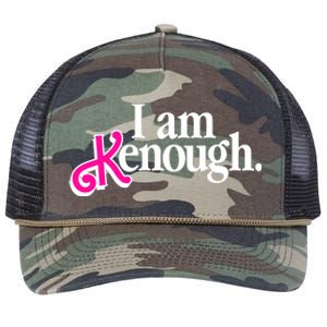 I Am Kenough Enough Retro Rope Trucker Hat Cap