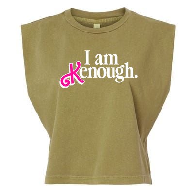 I Am Kenough Enough Garment-Dyed Women's Muscle Tee