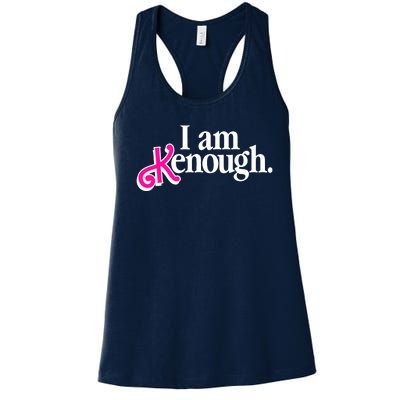 I Am Kenough Enough Women's Racerback Tank