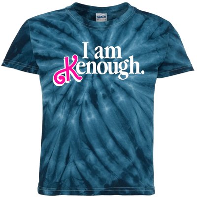 I Am Kenough Enough Kids Tie-Dye T-Shirt