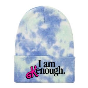 I Am Kenough Enough Tie Dye 12in Knit Beanie