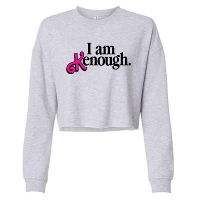 I Am Kenough Enough Cropped Pullover Crew