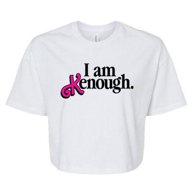 I Am Kenough Enough Bella+Canvas Jersey Crop Tee