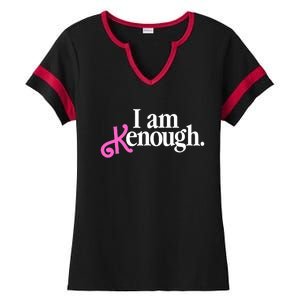 I Am Kenough Funny I Am Kenough For Men Ladies Halftime Notch Neck Tee