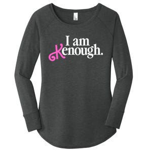 I Am Kenough Funny I Am Kenough For Men Women's Perfect Tri Tunic Long Sleeve Shirt