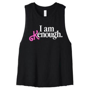 I Am Kenough Funny I Am Kenough For Men Women's Racerback Cropped Tank