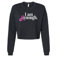 I Am Kenough Funny I Am Kenough For Men Cropped Pullover Crew