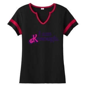 I Am Kenough For Men Women Ladies Halftime Notch Neck Tee