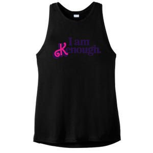 I Am Kenough For Men Women Ladies PosiCharge Tri-Blend Wicking Tank