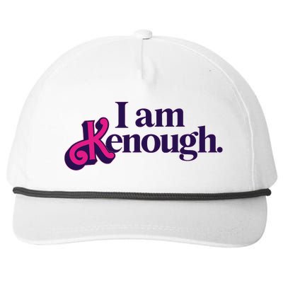 I Am Kenough For Men Women Snapback Five-Panel Rope Hat