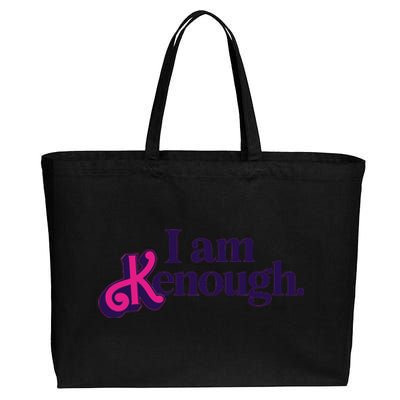 I Am Kenough For Men Women Cotton Canvas Jumbo Tote