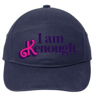 I Am Kenough For Men Women 7-Panel Snapback Hat