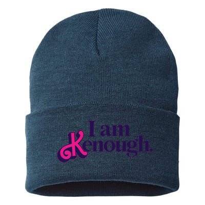 I Am Kenough For Men Women Sustainable Knit Beanie