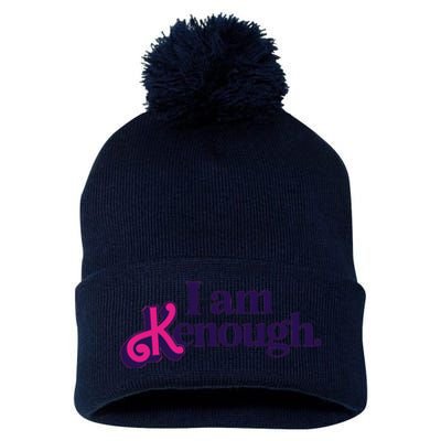 I Am Kenough For Men Women Pom Pom 12in Knit Beanie