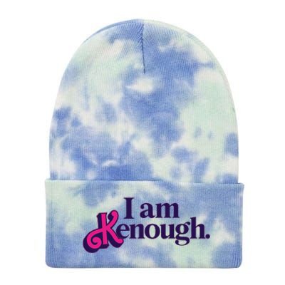 I Am Kenough For Men Women Tie Dye 12in Knit Beanie