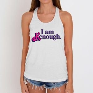 I Am Kenough For Men Women Women's Knotted Racerback Tank