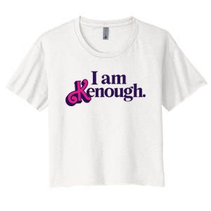 I Am Kenough For Men Women Women's Crop Top Tee