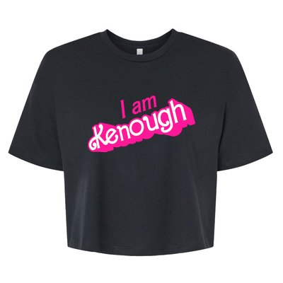 I Am Kenough Kenough Bella+Canvas Jersey Crop Tee