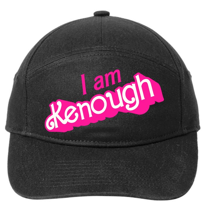 I Am Kenough Kenough 7-Panel Snapback Hat