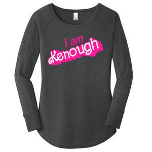 I Am Kenough Kenough Women's Perfect Tri Tunic Long Sleeve Shirt