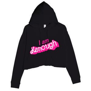 I Am Kenough Kenough Crop Fleece Hoodie