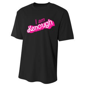 I Am Kenough Kenough Performance Sprint T-Shirt