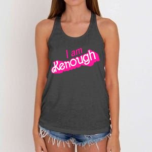 I Am Kenough Kenough Women's Knotted Racerback Tank