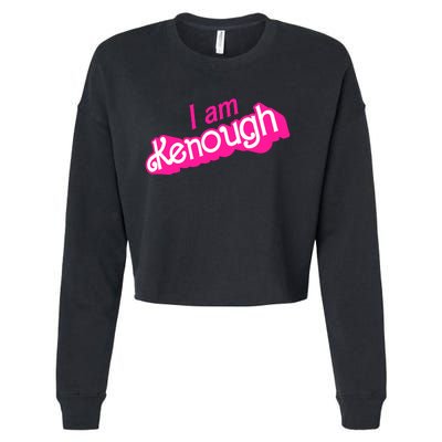 I Am Kenough Kenough Cropped Pullover Crew