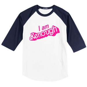 I Am Kenough Kenough Baseball Sleeve Shirt