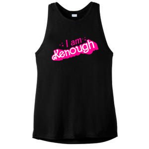 I Am Kenough For Men Women Ladies PosiCharge Tri-Blend Wicking Tank