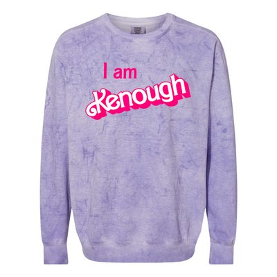 I Am Kenough Trendy Design Colorblast Crewneck Sweatshirt