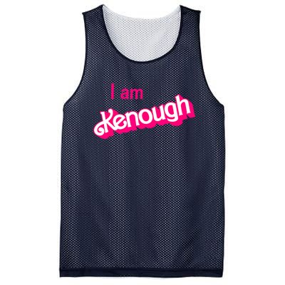 I Am Kenough Trendy Design Mesh Reversible Basketball Jersey Tank