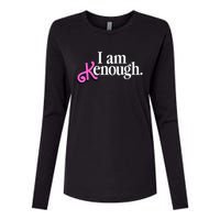 I am Kenough Funny i am kenough Womens Cotton Relaxed Long Sleeve T-Shirt