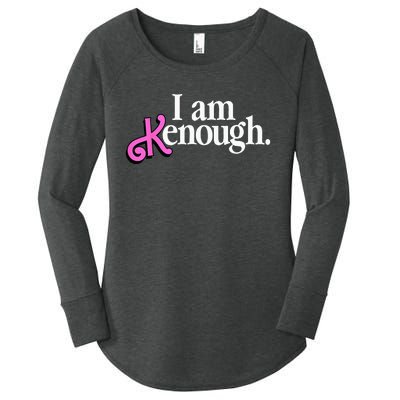 I am Kenough Funny i am kenough Women's Perfect Tri Tunic Long Sleeve Shirt