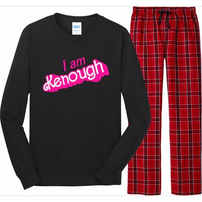 I Am Kenough Funny I Am Kenough Long Sleeve Pajama Set