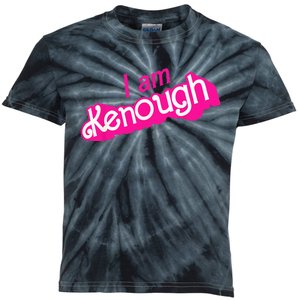 I Am Kenough Funny I Am Kenough Kids Tie-Dye T-Shirt