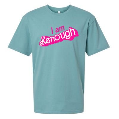 I Am Kenough Funny I Am Kenough Sueded Cloud Jersey T-Shirt