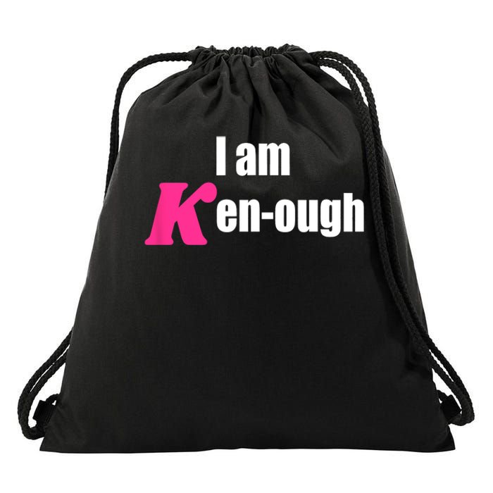 I Am Kenough Kenough Trending Drawstring Bag