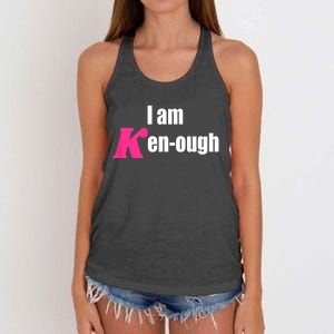 I Am Kenough Kenough Trending Women's Knotted Racerback Tank