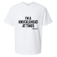 I’M A Knucklehead At Times Sueded Cloud Jersey T-Shirt