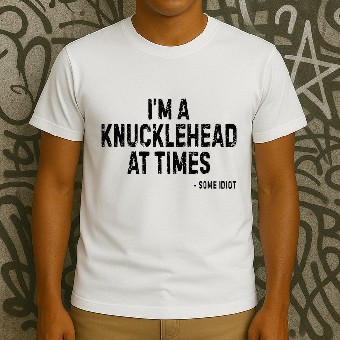 I’M A Knucklehead At Times T-Shirt