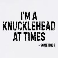 I’M A Knucklehead At Times 15oz Campfire Ceramic Mug